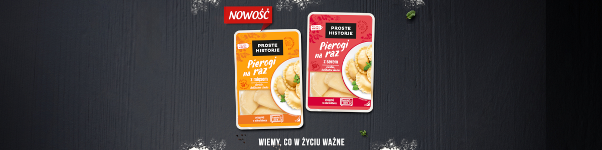 Nowość w ofercie Proste Historie – innowacyjne Pierogi na raz