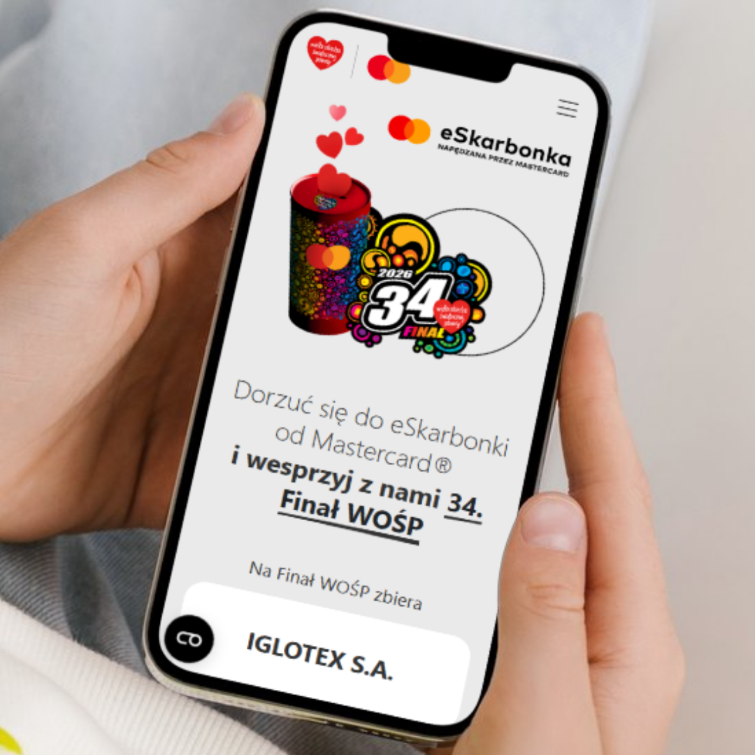 Iglotex wspiera 34. Finał WOŚP – dołącz do naszych inicjatyw!