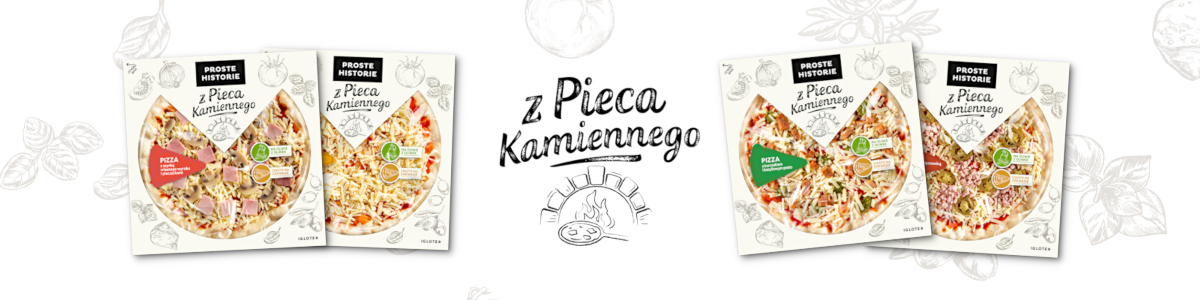 Pizza z Pieca Kamiennego - nowa kategoria i nowe produkty od marki Proste Historie