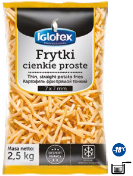 Frytki proste 7x7