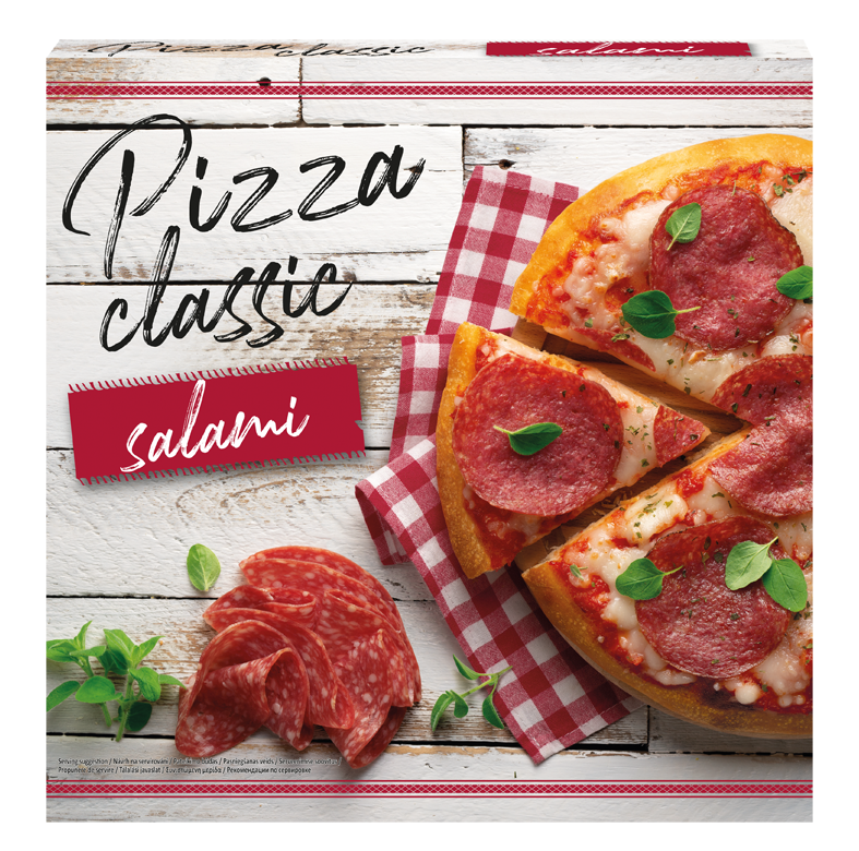 Pizza classic z salami