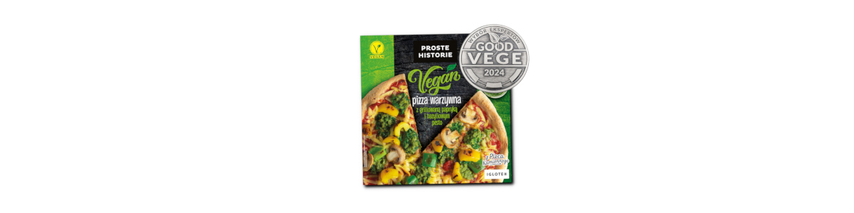 Srebrny medal w konkursie Good Vege 2024 dla Pizzy warzywnej