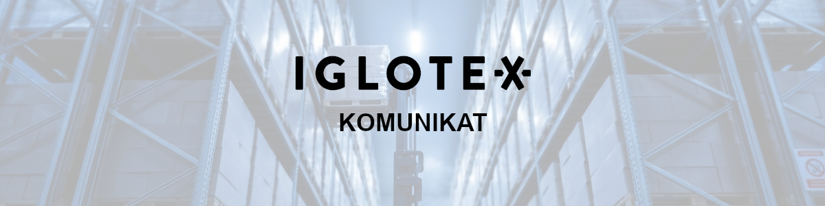 Przeprowadzka Oddziału Dystrybucyjnego IGLOTEX do Błonia