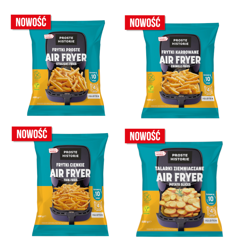 Frytki i specjalności ziemniaczane AIR FRYER - Proste Historie